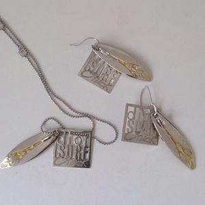 Dior earrings & necklace set